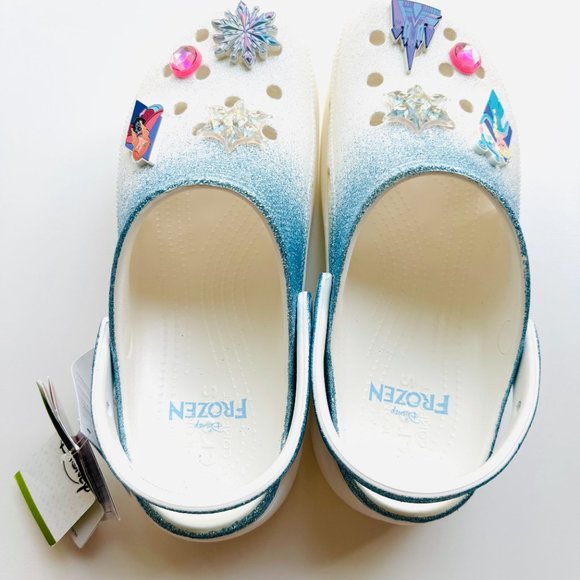 3376 FROZEN CROCS DISNEY PARKS DISNEYLAND DISNEYWORLD - Picture 2 of 13